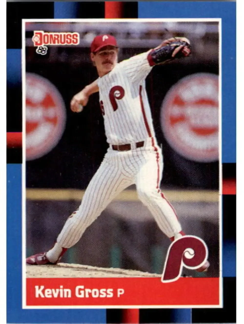 1988 Kevin Gross Donruss Baseball Card #113